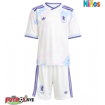 Camiseta Aston Villa Jadon Sancho #19 Tercera Equipación para niños 2025-26 manga corta (+ pantalones cortos)